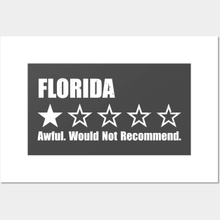 Florida One Star Review Posters and Art